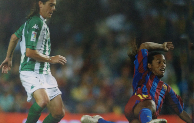 Betis y Barcelona se enfrentan en la Supercopa de 2005