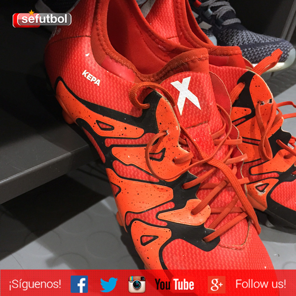 Las botas del guardián de la portería