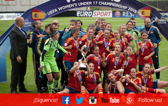 Campeonas de Europa Sub-17 en Islandia