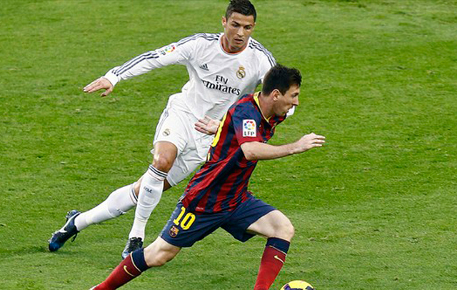 Cristiano Ronaldo y Lionel Messi