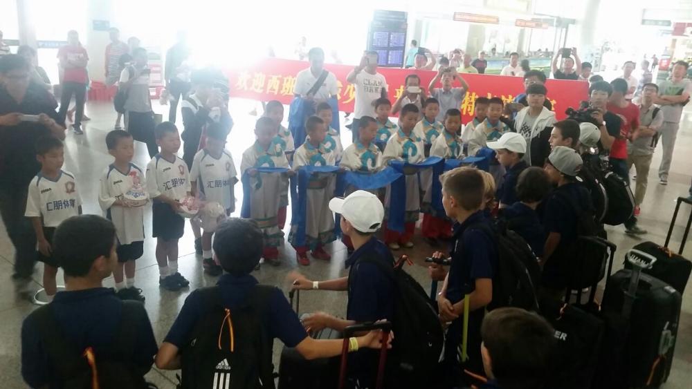 Recibimiento en Mongolia