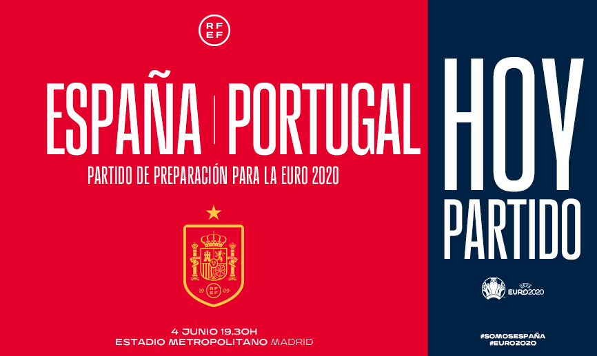 España se enfrenta este viernes a Portugal en Madrid