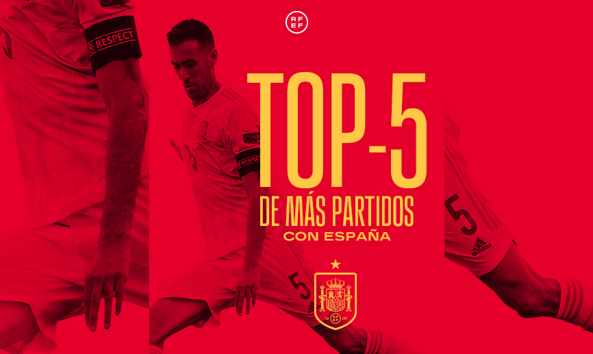 Sergio Busquets amplía su leyenda hasta los 126 partidos con España