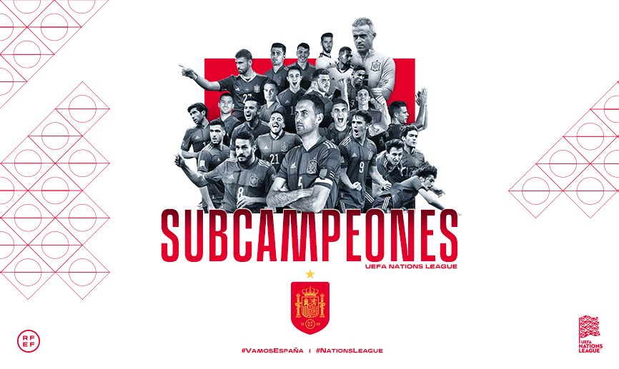 España se proclama subcampeona de la Liga de las Naciones de UEFA