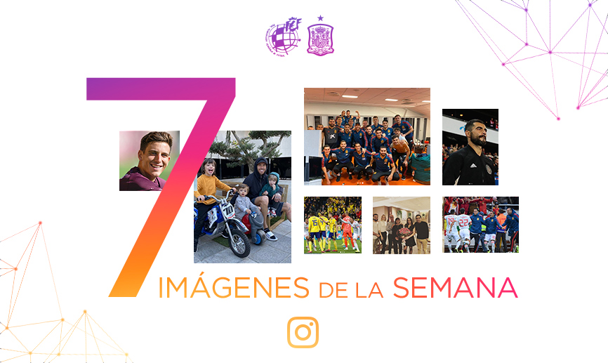 La semana de los internacionales, en instagram