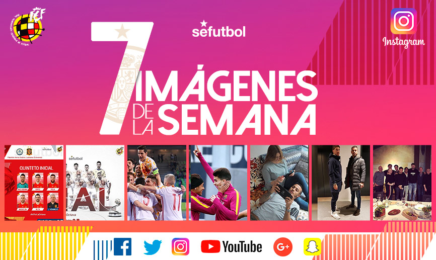 ¡Estos son los instagrams de nuestros internacionales durante esta semana!