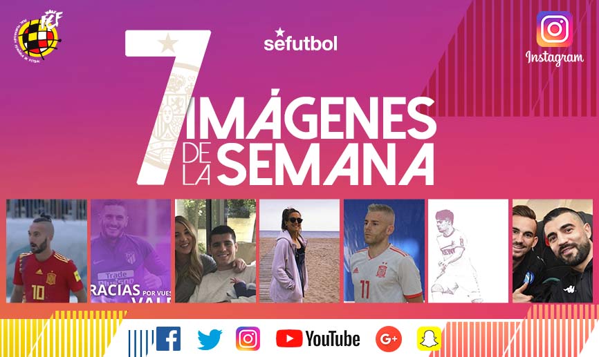 ¡Aquí tienes la semana de nuestros internacionales en Instagram!