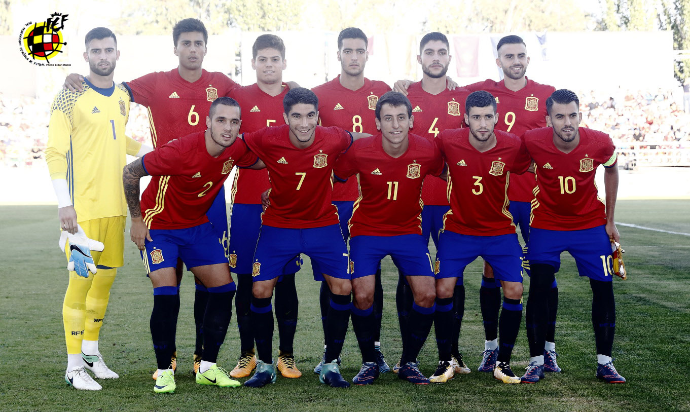 Once inicial de la Selección Sub-21 frente a Italia