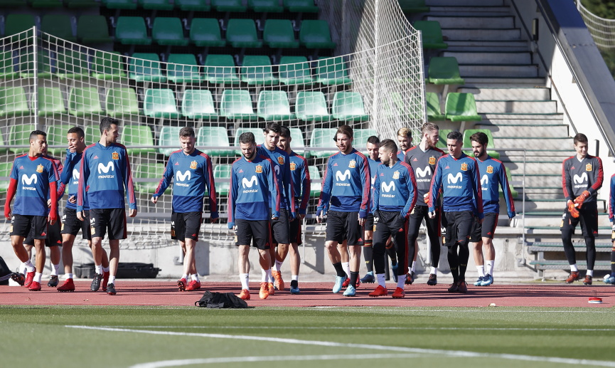 entrenamiento de la Selección