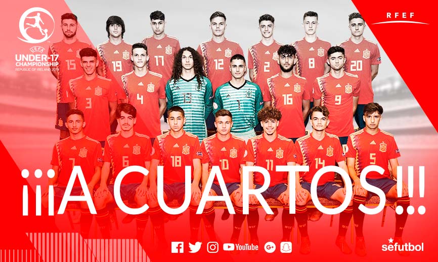 Clasificados para cuartos