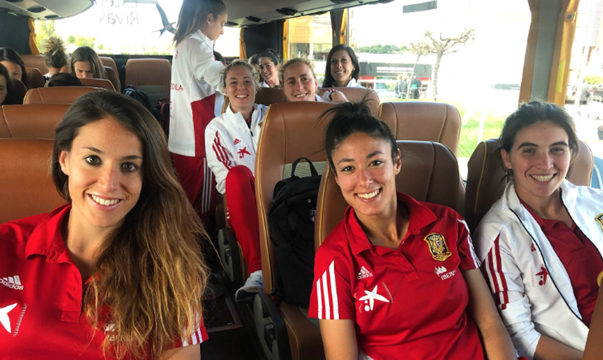 Las jugadoras de la Selección española viajarán este domingo a Inglaterra