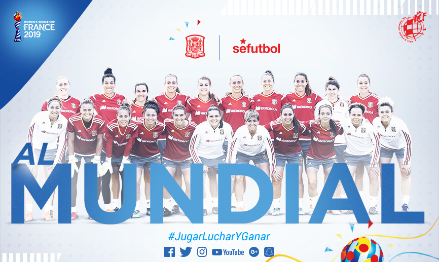 La selección española femenina se clasifica para la fase final del Campeonato del Mundo