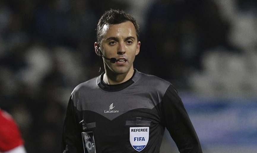El portugués Joao Pinheiro designando como árbitro del Albania-España sub 21