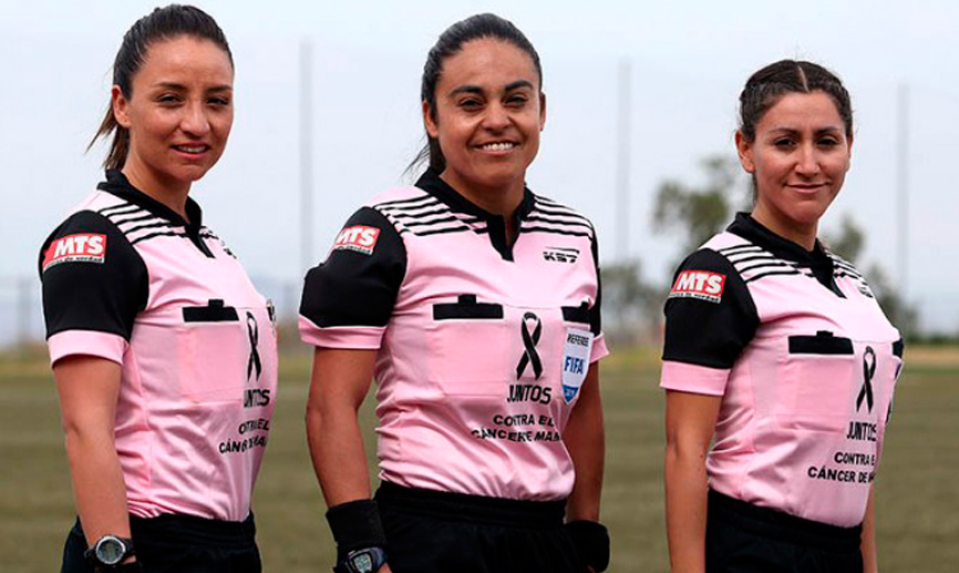 María Belén Carvajal, Leslie Vasquez y Loreto Toloza