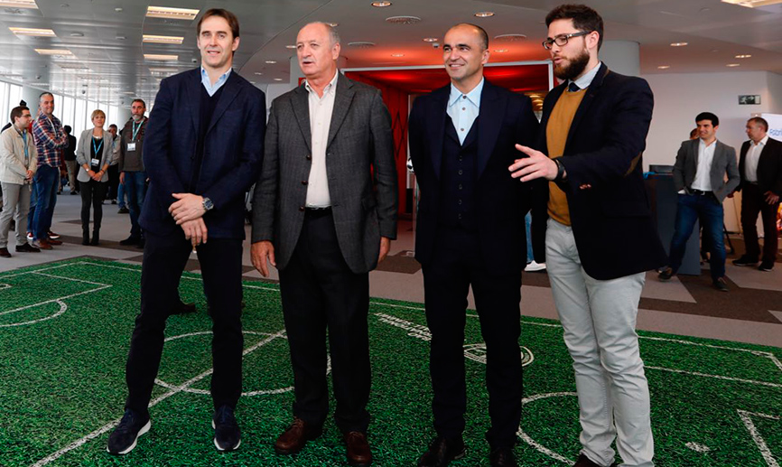 Julen Lopetegui participa en el Bilbao Internacional Football Summit