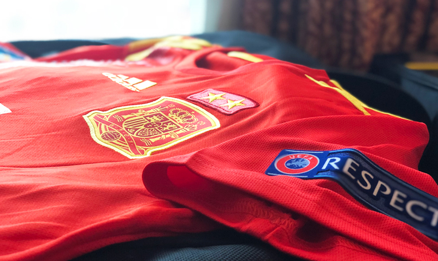 Camiseta de la selección española de fútbol sala