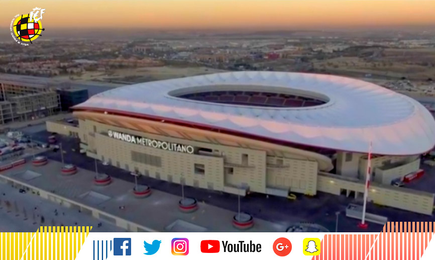 ¡Queremos que nos acompañes y animes a la selección española en el Metropolitano!