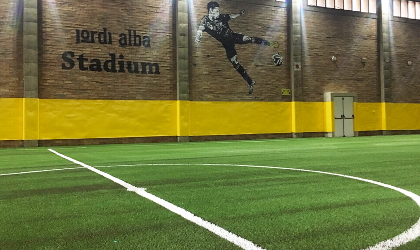 Instalaciones del campus de Jordi Alba