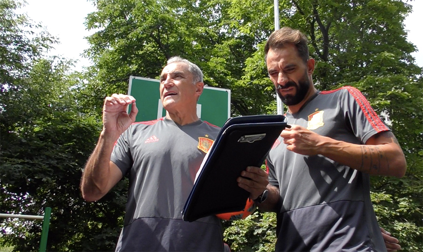 Joaquín Alonso junto a Javi Torres