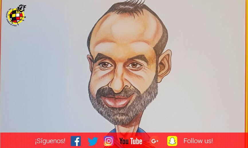 Caricatura de Pedro López