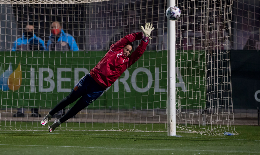 Cata Coll se entrena en Las Rozas