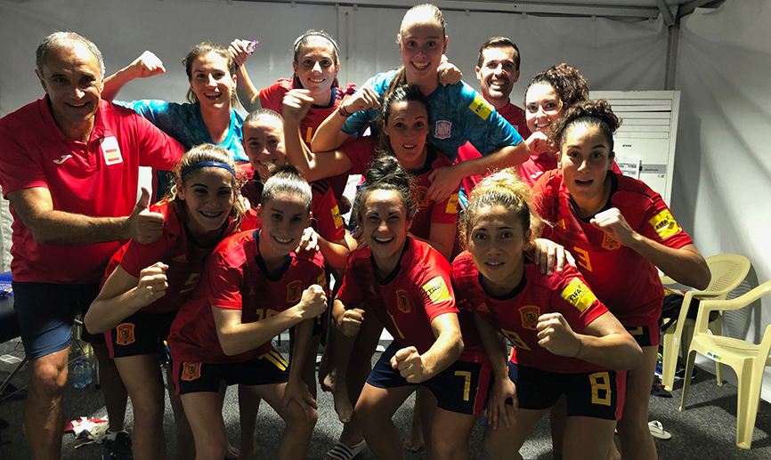 Foto del vestuario ganador