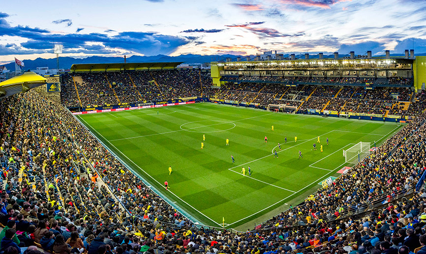 Panorámica del Estadio de la cerámica