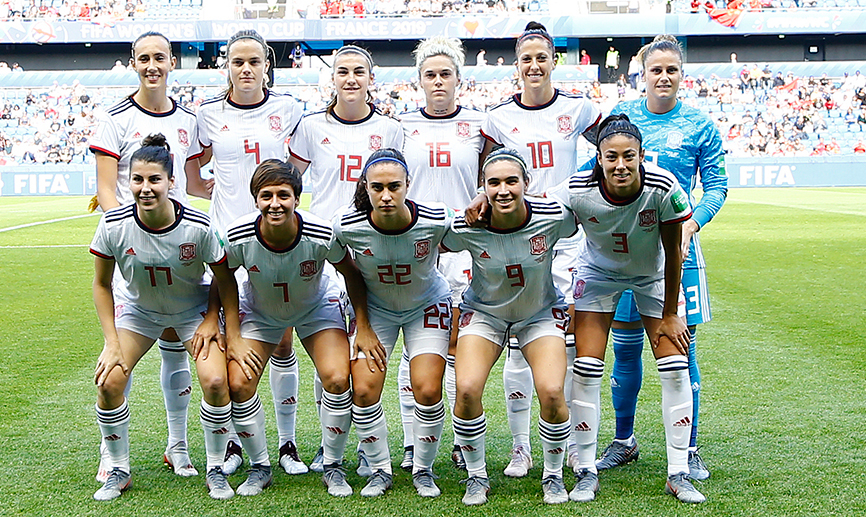 La Selección española se juramenta antes de su partido frente a China