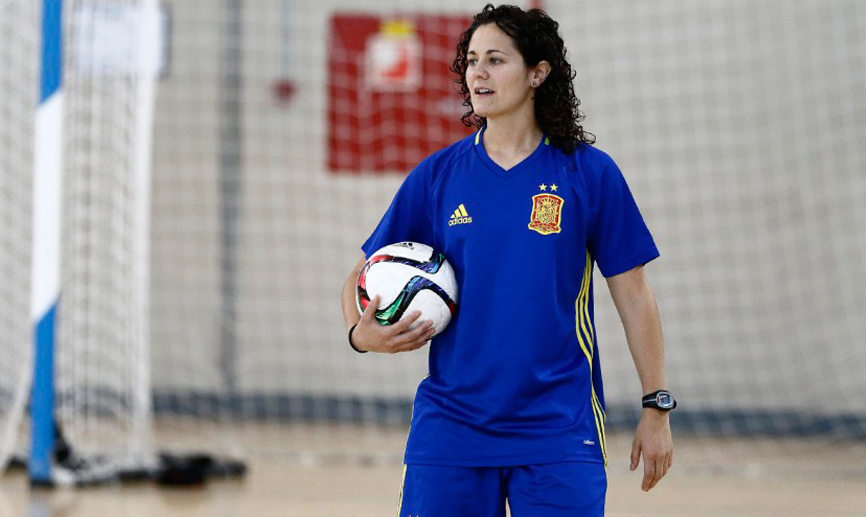 Claudia Pons, seleccionador nacional de la Sub-18 femenina de fútbol sala