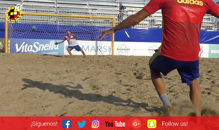 Entrenamiento oficial en Terracina de la sefutbol