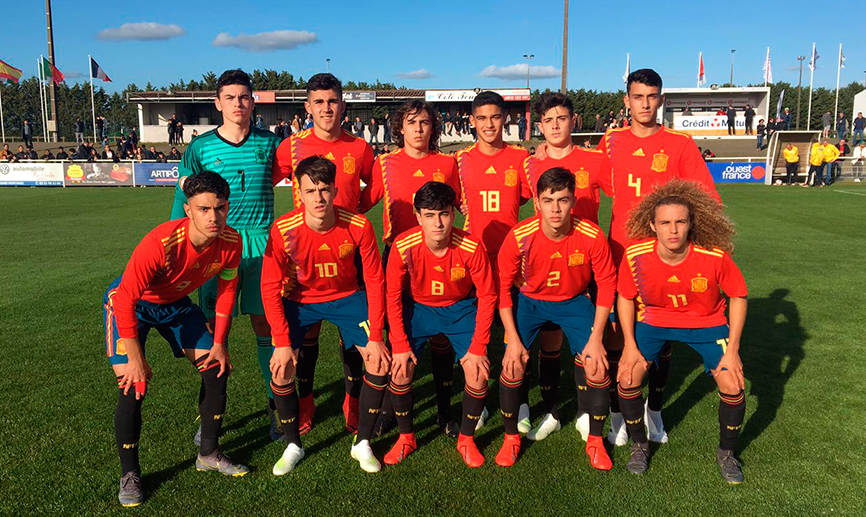 Once inicial de la Sub-16