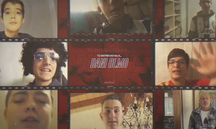 ¡Dani Olmo, jugador de la Selección española, responde a los aficionados!