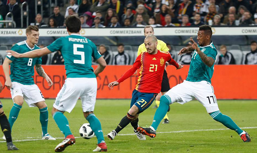 David Silva, protagonista de los jugadores que están disputando otras competiciones europeas