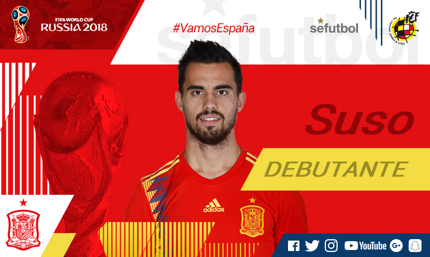 Suso debuta con la Selección 