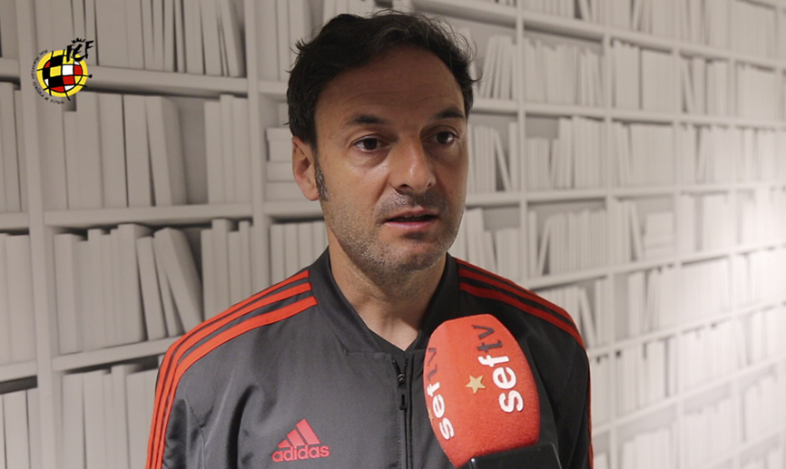 Santi Denia: "Serbia tiene talento, físicamente es muy fuerte y va a ser muy duro"