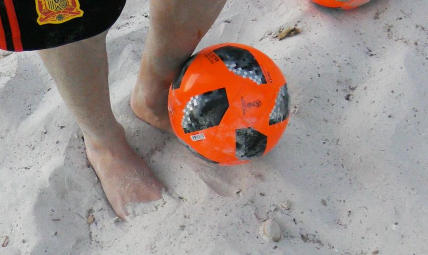 La Selección de Fútbol Playa se entrena en Cerdeña