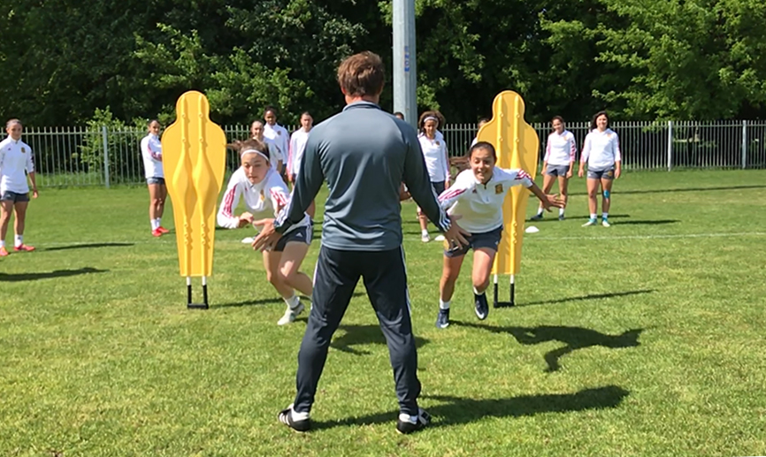 Último entrenamiento de la Sub-17 en Kaunas