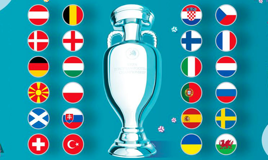Equipos clasificados para la Eurocopa UEFA 2021