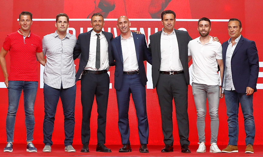 Cuerpo técnico de Luis Enrique en la Selección española de fútbol