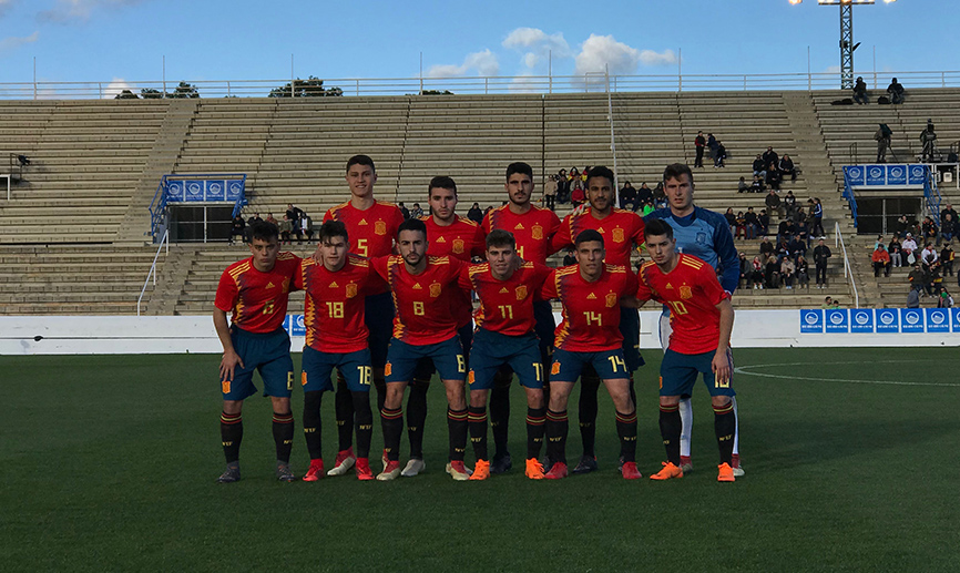España forma ante Bélgica en el Guillermo Amor de Benidorm