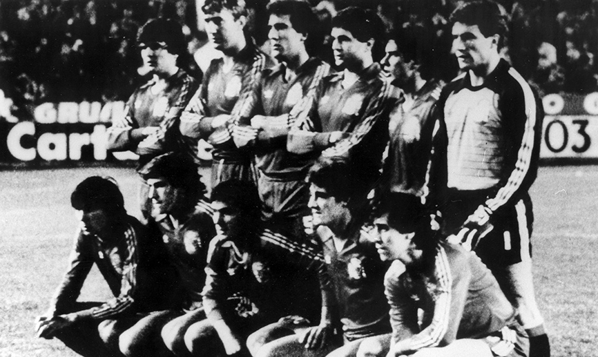 Once inicial del España - Malta