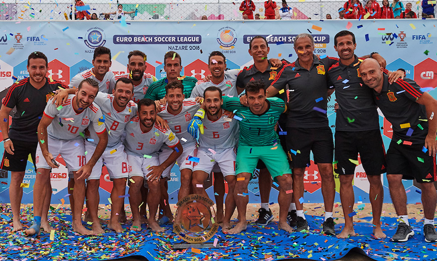 España gana la Euro Beach Soccer League