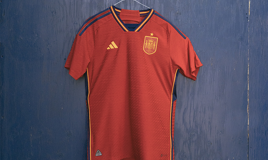 Nueva camiseta de la Selección española