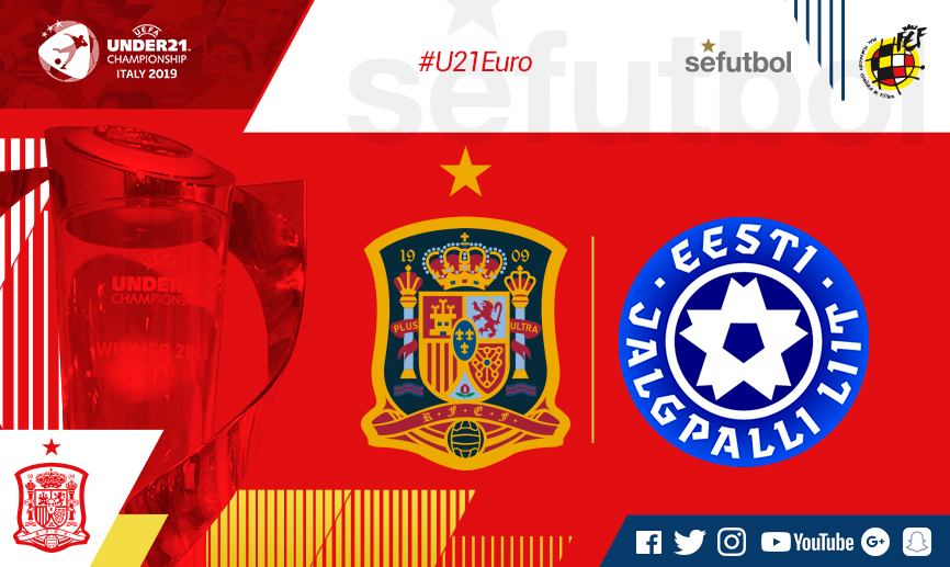 La Selección española Sub-21 se mide este martes a Estonia en Ponferrada