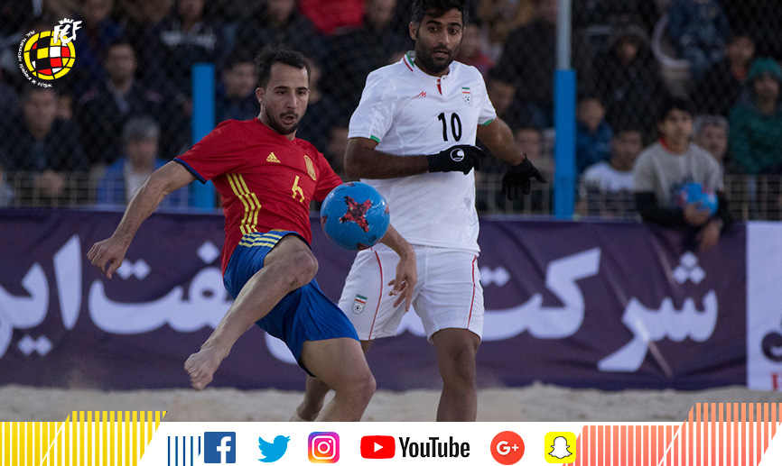 CRÓNICA | España consigue el subcampeonato de la Copa de Fútbol Playa Persa 