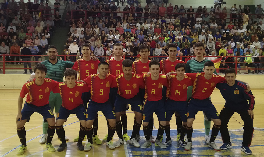 CRÓNICA | La selección sub-18 de fútbol sala se impone a Rusia