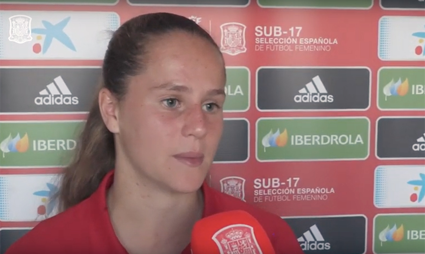 Eva Navarro atiende a SeFutbol
