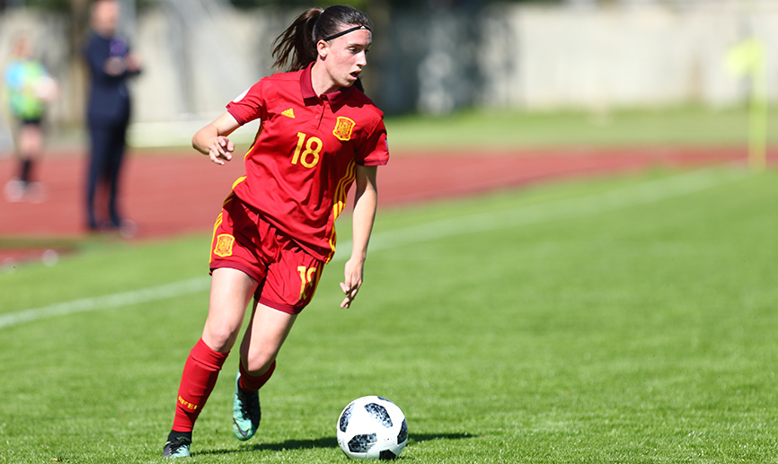 Eva Navarro, en el once ideal del Europeo Sub-17
