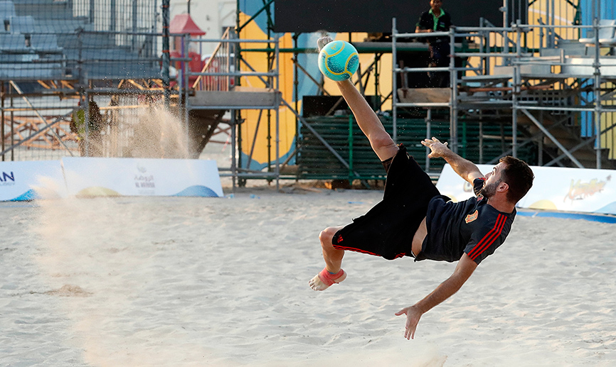 Llorenç remata de chilena en Doha