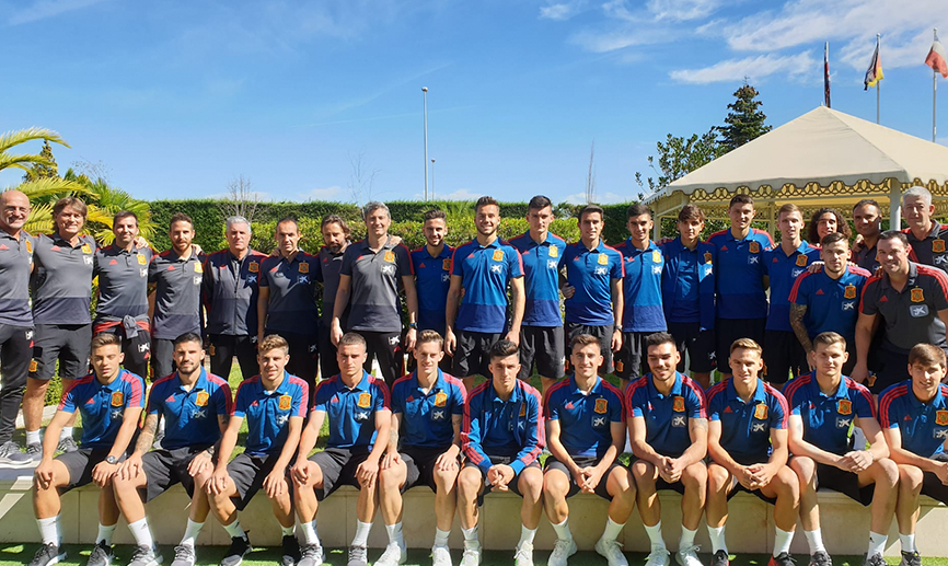 La Sub-21 ya está concentrada para preparar los encuentros ante Alemania y Montenegro